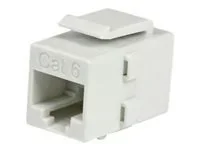 STARTECH White Cat 6 RJ45 Keystone Jack