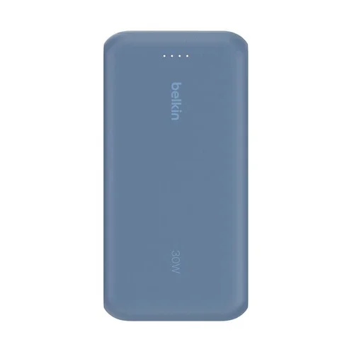 20K PD30W INTEGRATED USB-C CABLE POWER BANK BLUE