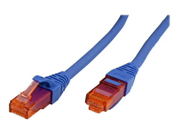 ROLINE Patchkabel Kat.6 blau 0,5m