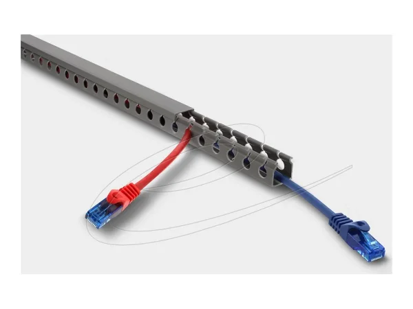 DELOCK Verdrahtungskanal 20 x 20mm - Lä
