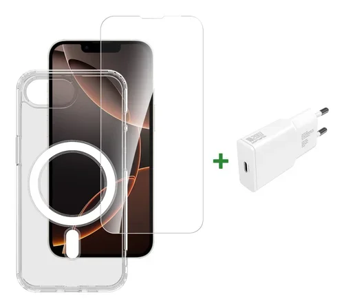 3IN1 PREMIUM STARTER SET APPLE IPHONE 16E MAGSAFE