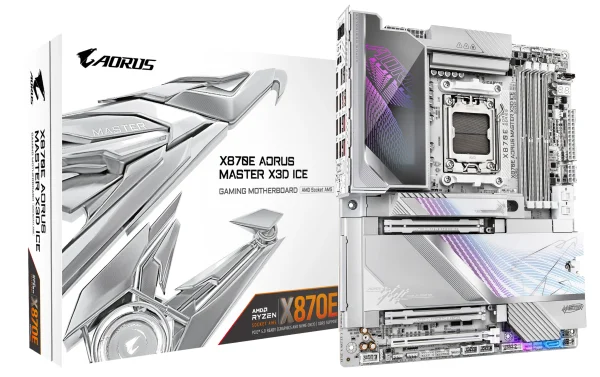 Gigabyte X870E A Master X Ice AM5