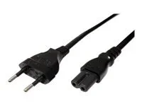 ROLINE Netzkabel Euro-Flachstecker 1,8m