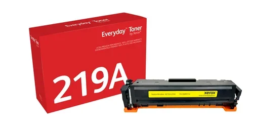 EVERYDAY YELLOW TONER REPLACES HP 219A W2192A STANDARD CAPACITY