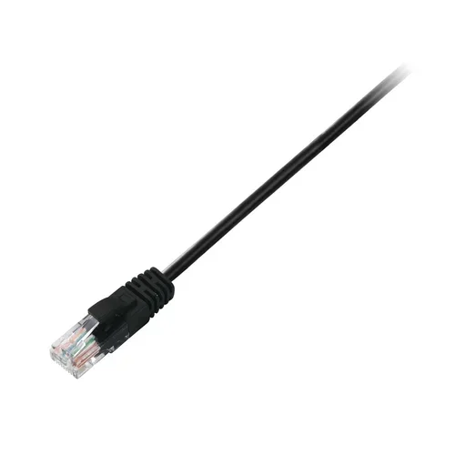CAT6 ETHERNET BLACK UTP 50CM RJ45 100 COPPER SNAGLESS