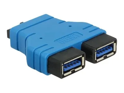 DELOCK Adapter USB 3.0 Pfostenbuchse > 2