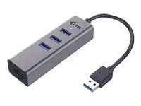 I-TEC USB 3.0 Metal HUB 3 Port Giga Lan