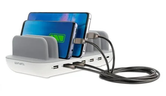 4smarts Charging Station Office 60W white