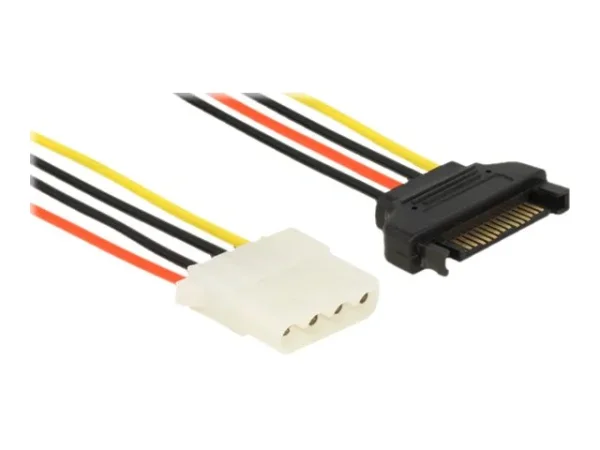 DELOCK Kabel Power SATA 15pin > 4pin