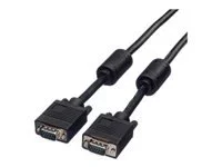 ROLINE Monitor-Kabel mit Ferritkern 2m