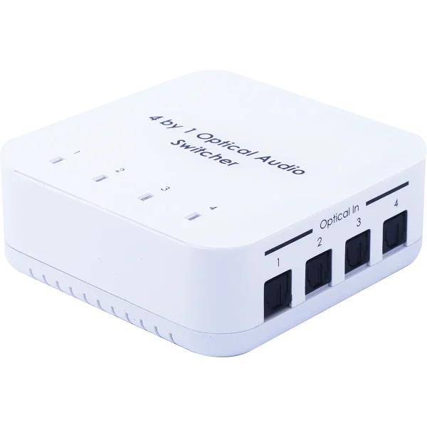4 by 1 Optical Audio Switcher