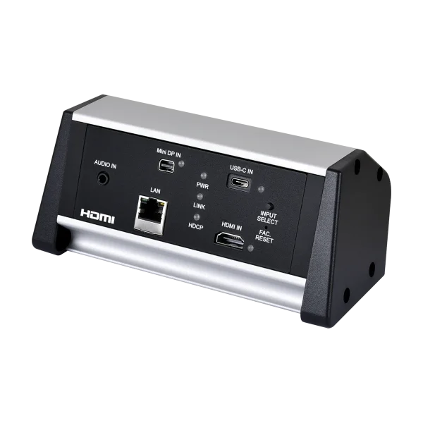 UHD+ 3x1 Multi-Format to HDBaseT Table Box with PoH (PD)