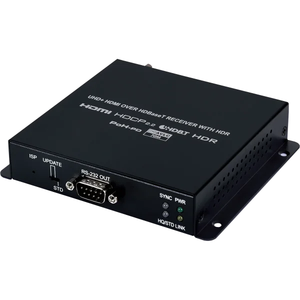 UHD+ HDMI over HDBaseT Receiver with HDR (4K@60 444 up to 35M)