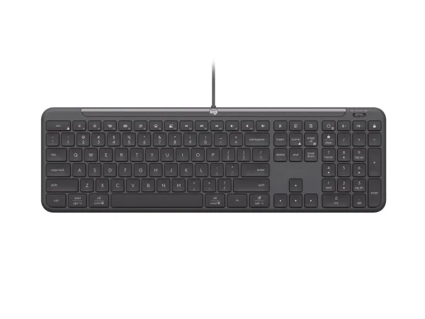 Logitech Keyboard K620 Signature Slim Wired f. Bus. [DE] black 108 Tasten