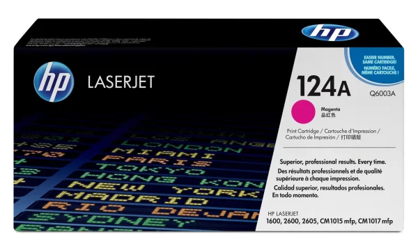 Toner HP 124A / Q6003A Magenta