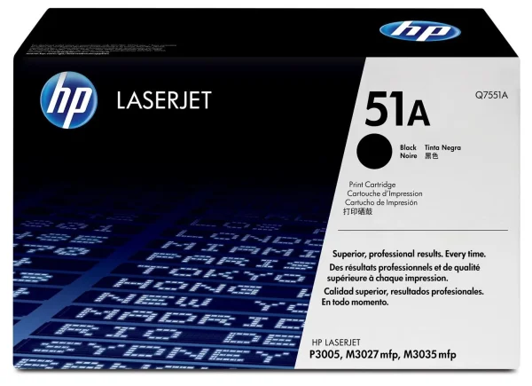 Toner HP 51A / Q7551A Black