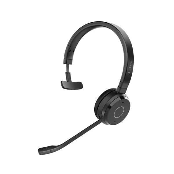 Jabra Headset Evolve 65 TE - USB-A UC Mono BT +++ Bis zu 30 m kabellose Reichweite