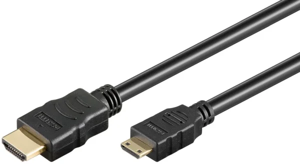 Kabel HDMI <=> Mini-HDMI 3m St/St black