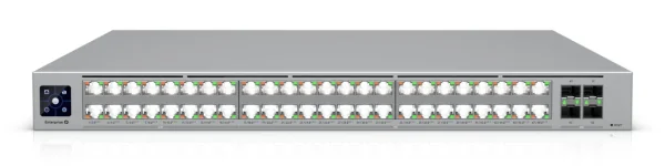 Ubiquiti Switch UniFi 16x2.5G RJ45/32x10G RJ45/4xSFP28 Managed PoE+++ 2150W 19" Rack-Mountable, 1,3" Touchscreen