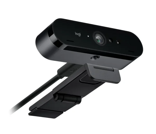 Logitech Webcam BRIO 4K Ultra HD, Windows Hello 4096x2160, Audio, USB, Externe Abdeckblende