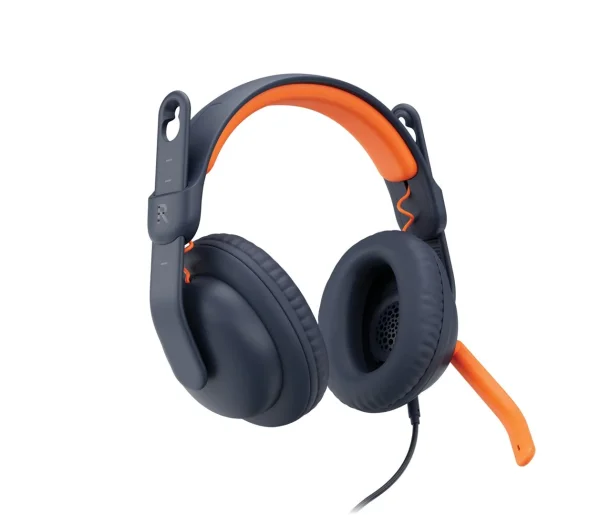 Logitech Headset Zone LEARN Over-Ear EDUCATION USB-C Kabelgebundenes Headset für Schüler