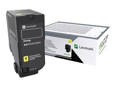 LEXMARK HY Toner Yellow 10k CS/X727/CS72