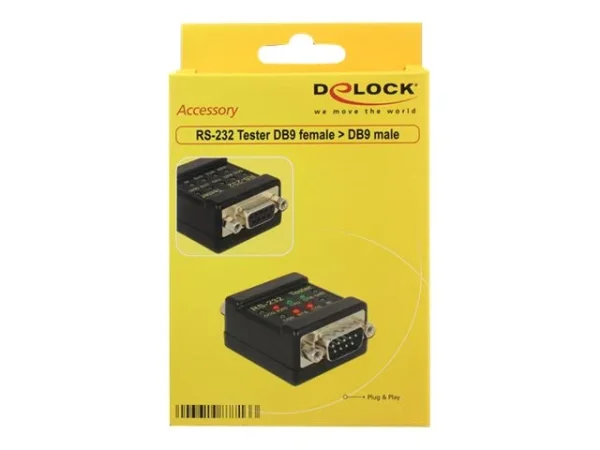 DELOCK RS-232 Tester DB9 > DB9