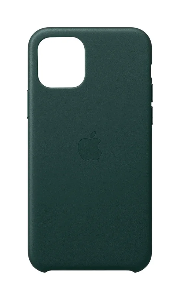 Apple Leather Case for iPhone 11 Pro forest green