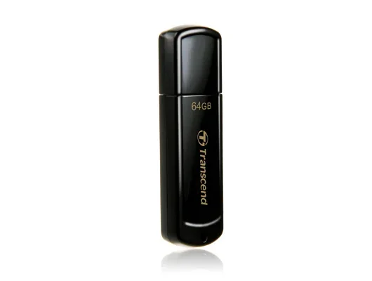 Transcend JetFlash 350 USB-Stick 64 GB USB Typ-A 2.0 Schwarz