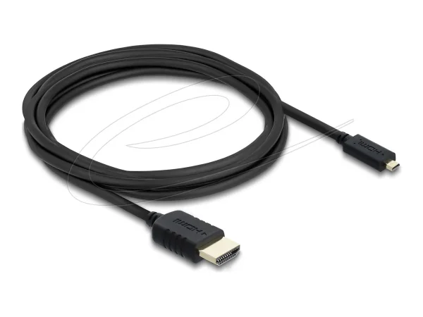 DELOCK Koaxiales Kabel HDMI zu Micro 3m