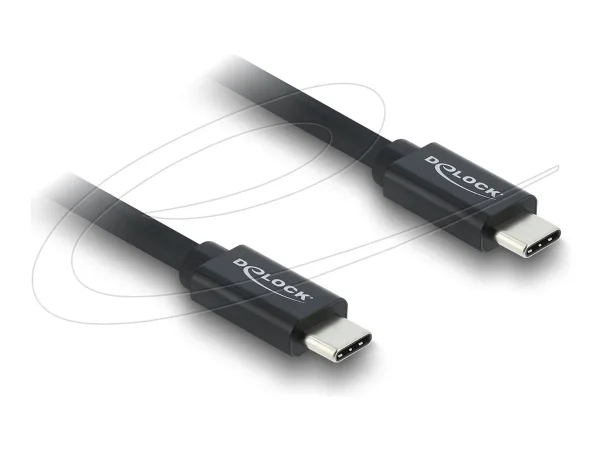DELOCK Koaxiales USB 40 Gbps Kabel 1m