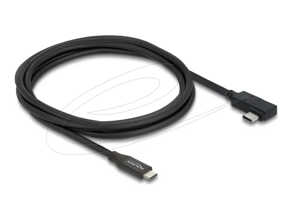 DELOCK Koaxiales USB 40 Gbps Kabel g 2m