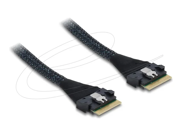 DELOCK PCIe 4.0 Kabel Slim SAS SFF-8654