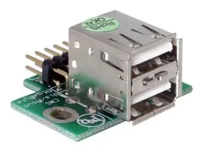 DELOCK MBz USB Pinhead St.>2xUSB2.0-A Bu
