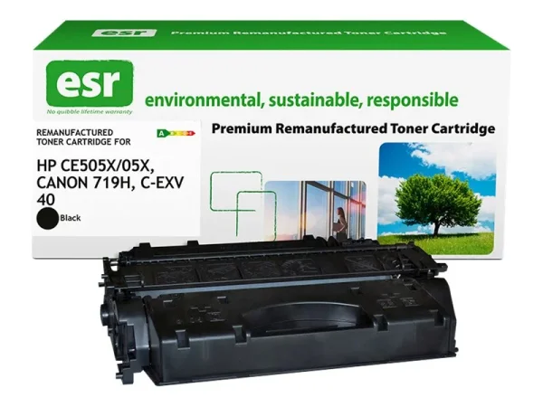 ESR cartr HP CE505X blk reman 6.5k