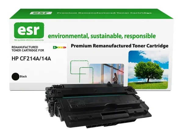 ESR cartr HP CF214A blk blk reman 9k