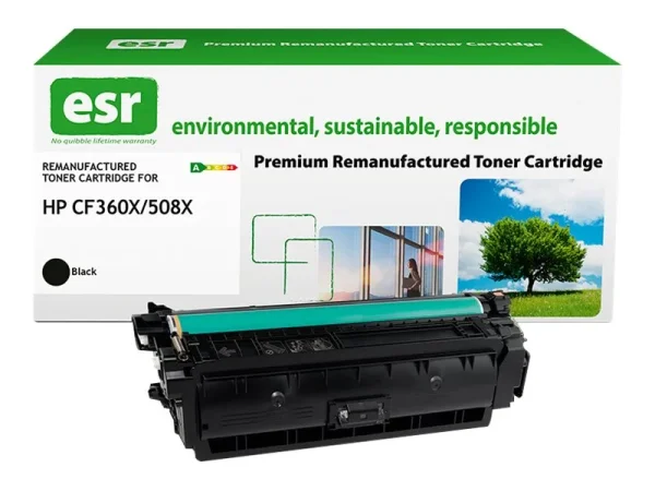 ESR cartr HP CF360X blk reman 12.5k