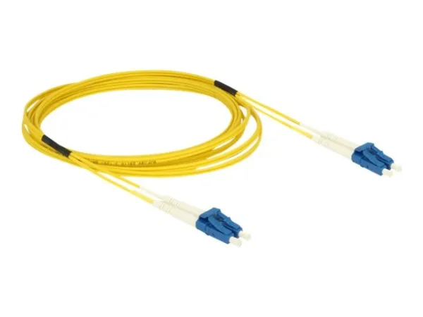 DELOCK Kabel LWL LC>LC Singlemode OS2 3m