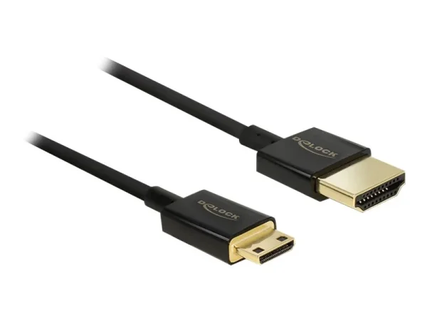 DELOCK Kabel HDMI-A > Mini-C 3D 4K 1,5 m