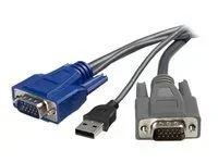 STARTECH 1.8m USB VGA 2-in-1 KVM Cable