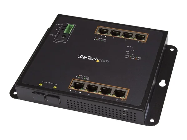 STARTECH.COM 8 Port PoE+ Gigabit Etherne