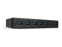 LINDY USB 3.1 Hub 7 Port u. Ladefunktion