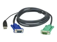 ATEN 2L-5203U KVM-Kabel VGA USB 3m