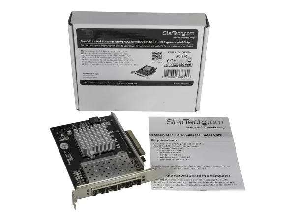 STARTECH Quad-Port SFP+ Server Netzwerkk