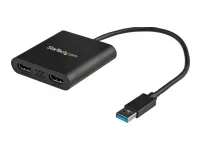 STARTECH USB to Dual HDMI Adapter - 4K