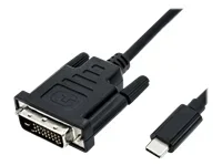 ROLINE USB Typ C - DVI Adapterkabel 1m