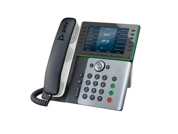 HP Poly Edge E550 IP Phone & PoE-enabled