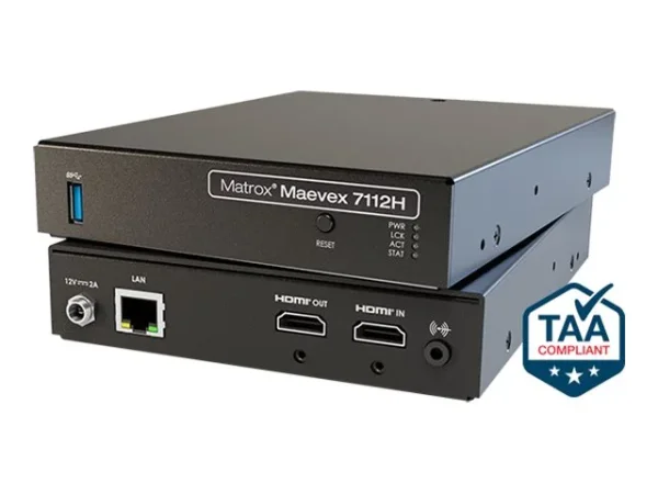 MATROX Maevex 7112 HEVC/AVC SC 4Kp60 Enc
