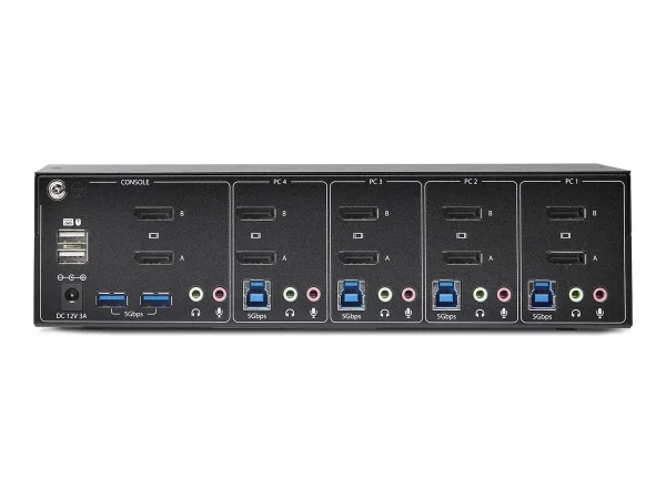 STARTECH KVM Switch Dual Monitor DP 4K