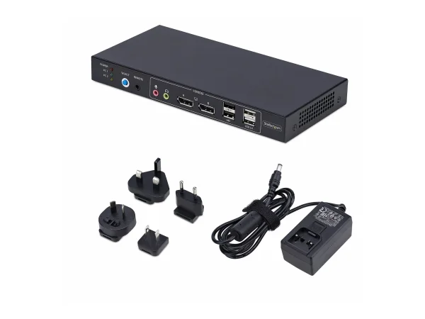 STARTECH 2-Port DisplayPort KVM Switch